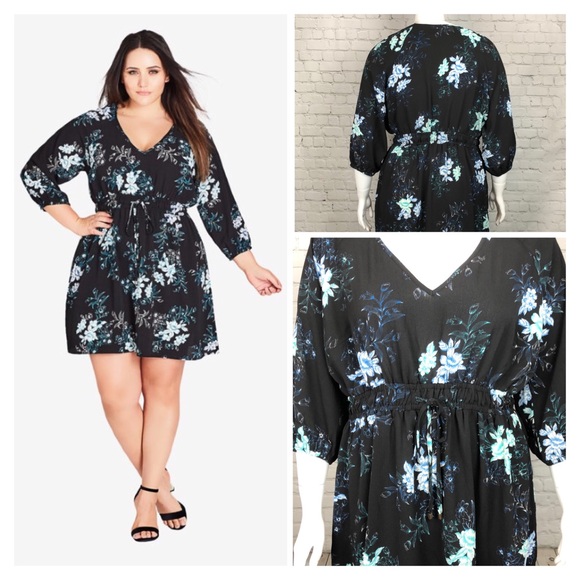 City Chic Dresses & Skirts - Size S/16 Left City Chic Tunic Dress GinzaFloral